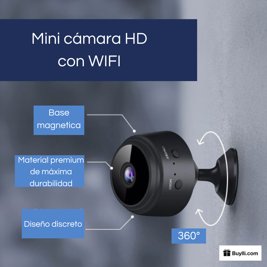 Pack Mini Cámaras Espía HD WIFI — Seguridad Invisible, Tranquilidad Total