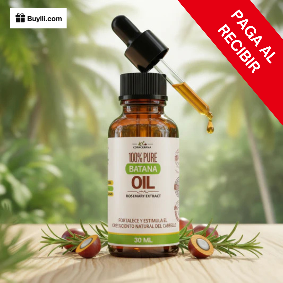 Aceite de Batana 30ml - ¡Crecimiento del Cabello en Semanas!