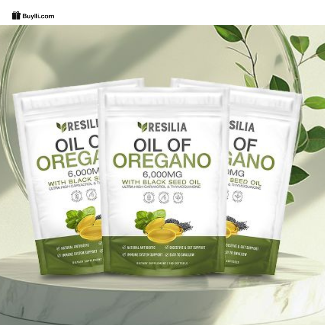 Aceite de Orégano + Semilla Negra Natural™ - 60 Capsulas