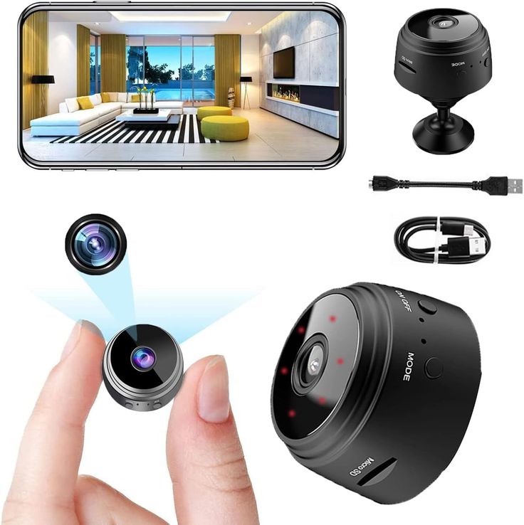 Pack Mini Cámaras Espía HD WIFI — Seguridad Invisible, Tranquilidad Total