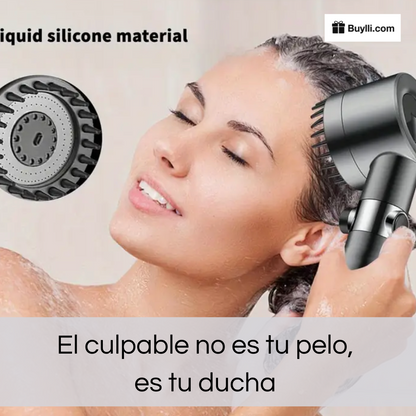 Cabezal De Ducha Con Masajeador 3 en 1