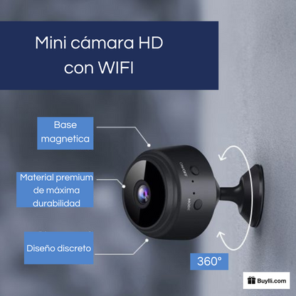 Pack Mini Cámaras Espía HD WIFI — Seguridad Invisible, Tranquilidad Total
