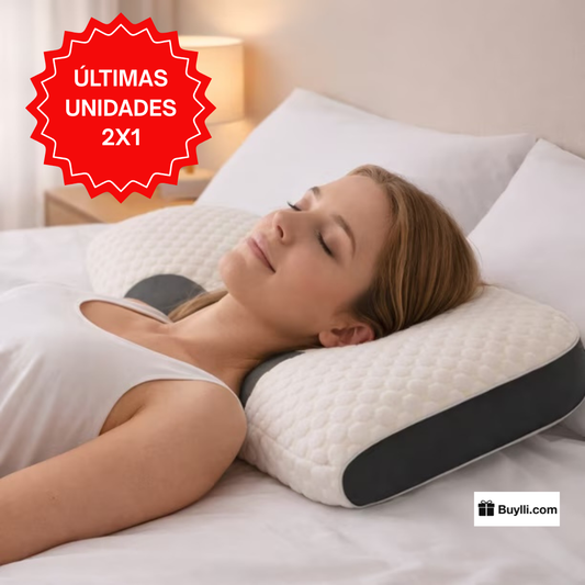 Almohada Ergonómica 3D Ortopédica - ¡No más dolor al Dormir! OFERTA BLACK 2X1
