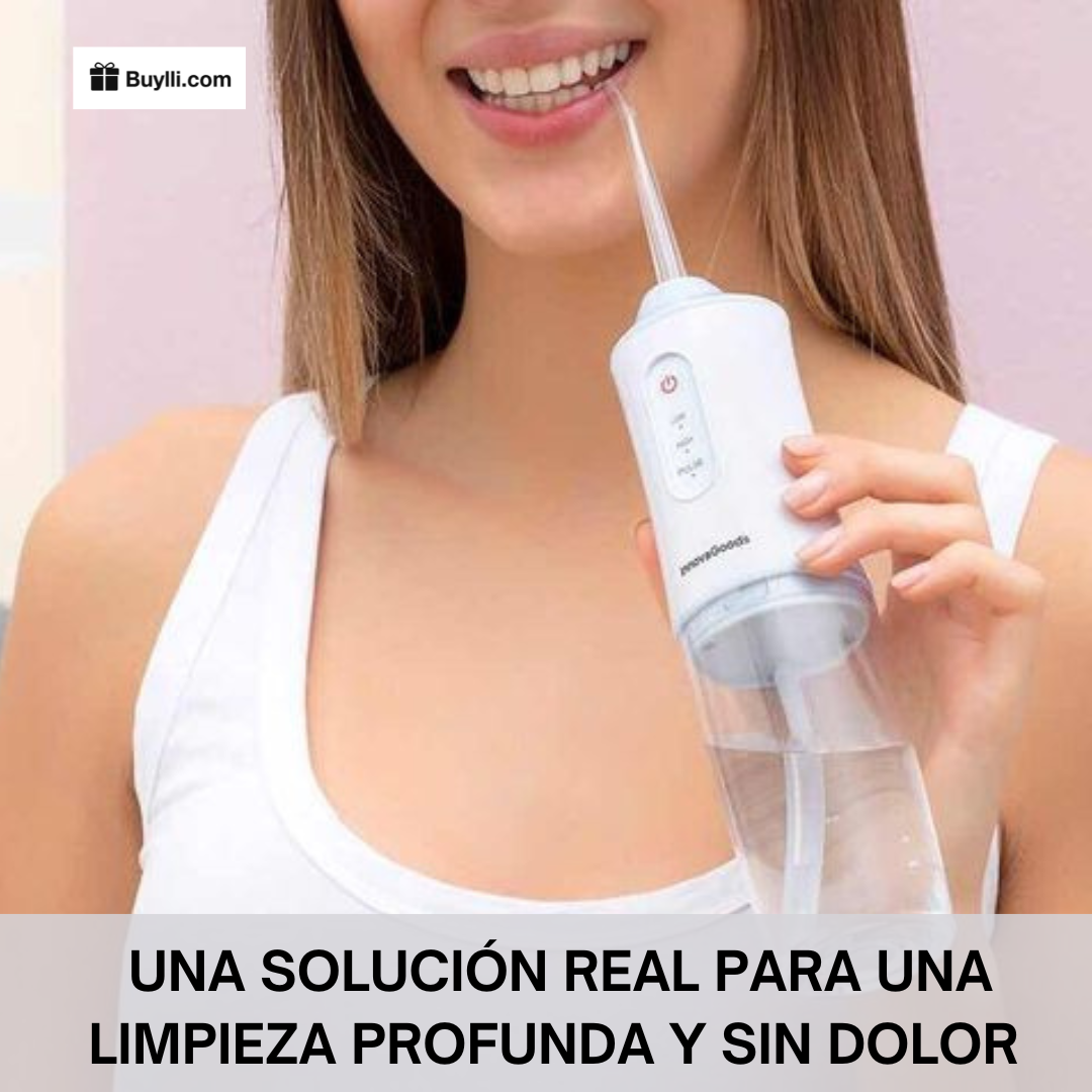 HidroDent™ - Irrigador Dental 4 en 1