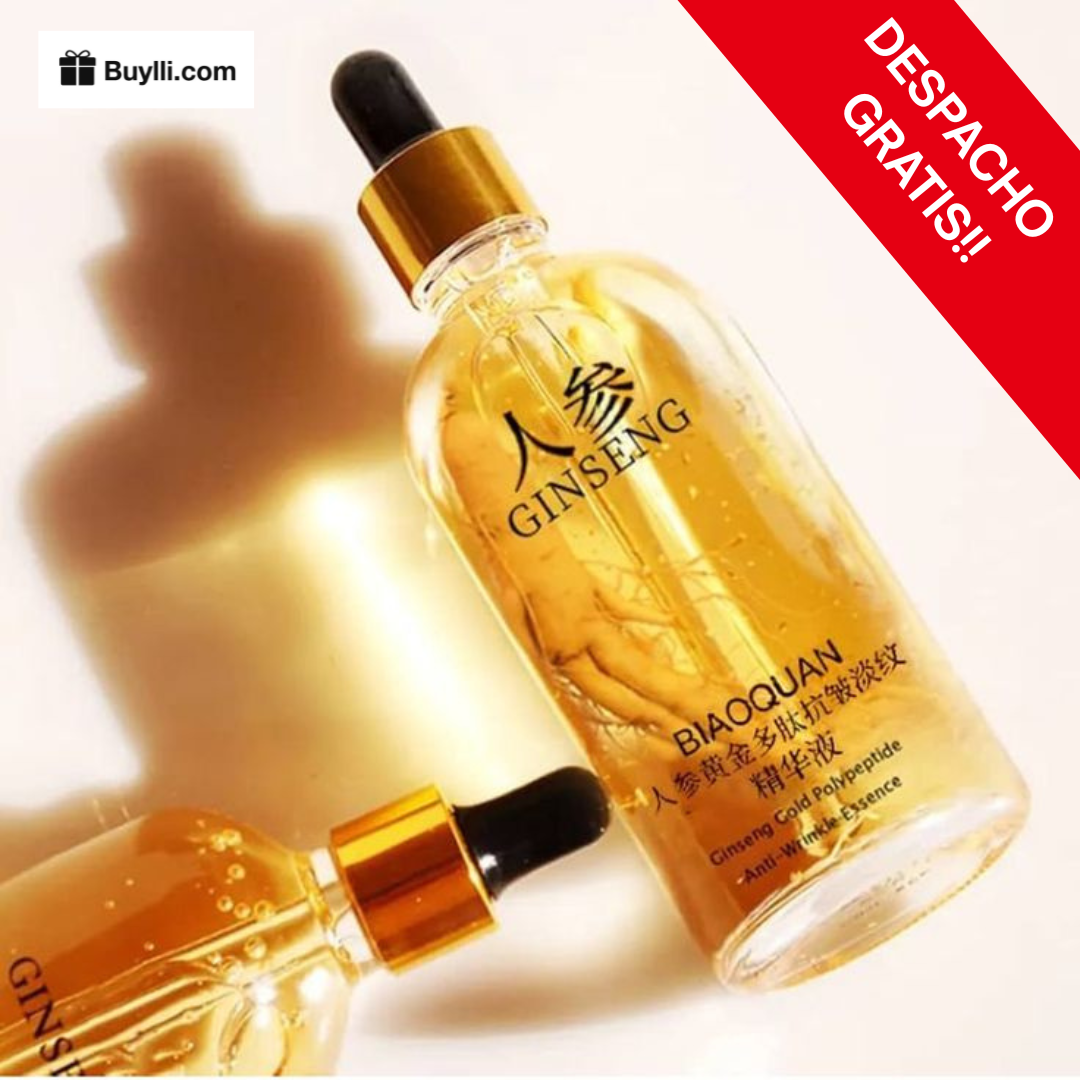 Serum Facial Antiedad Ginseng - ¡NO más Arrugas! HOY 2x1!!