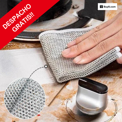 Paños Metálicos de Limpieza Clean Pro - 10 Unidades ($2.299 c/u)