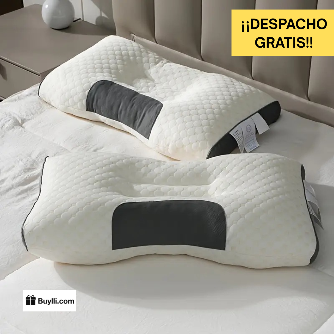 Almohada Ergonómica 3D Ortopédica - ¡No más dolor al Dormir! OFERTA BLACK 2X1