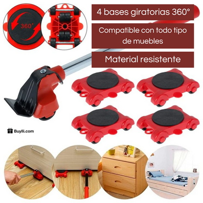 Levanta Muebles EasyMove™ - ¡Tu Espalda te lo Agradecerá!