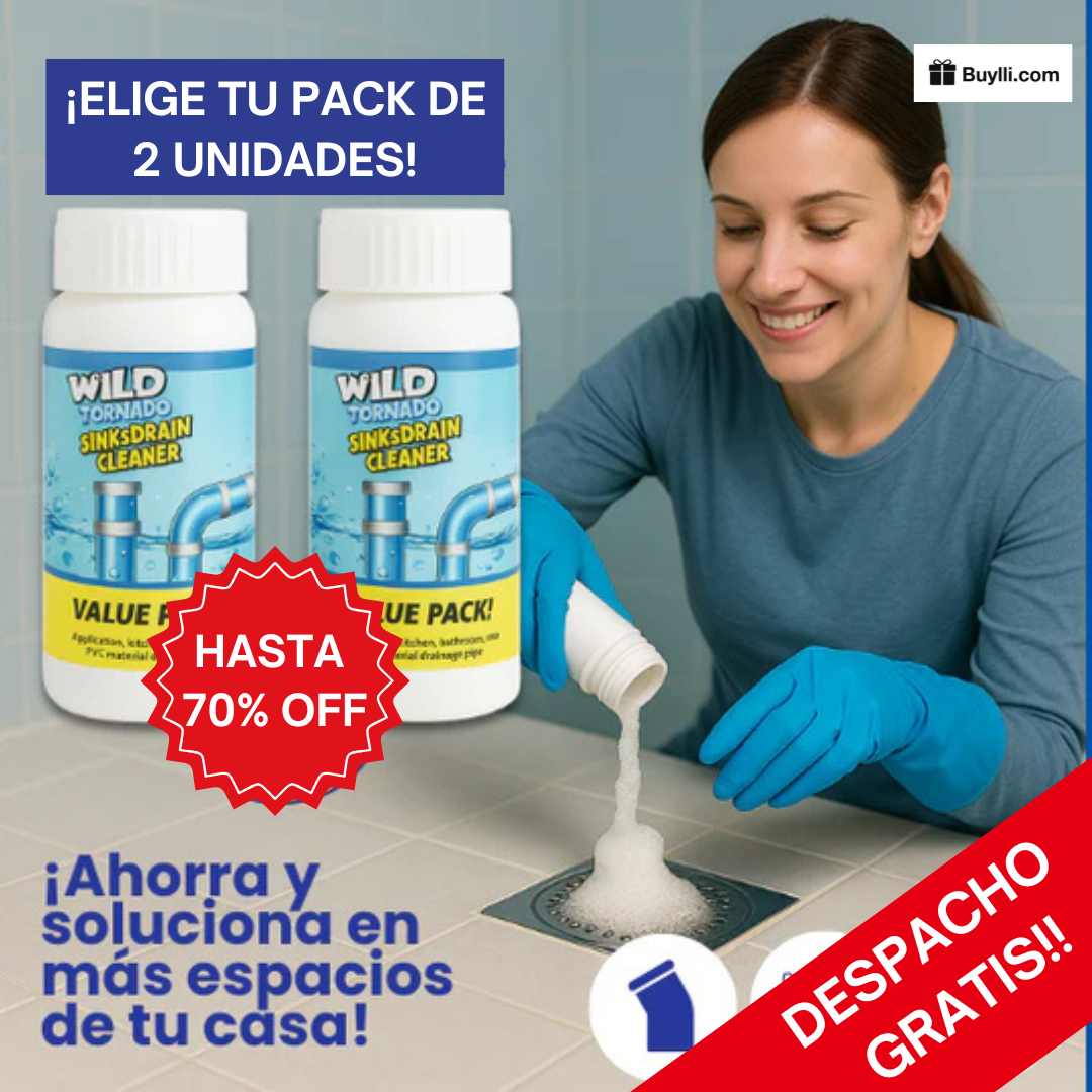 Pack x2 DestapaMax™ 100gr - ¡No más Cañerías Tapadas!