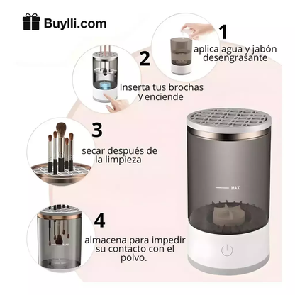 BrochaClean Pro™ - Tu piel limpia empieza con brochas limpias