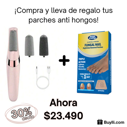 Lima Electrónica Recargable para Pedicura Profesional