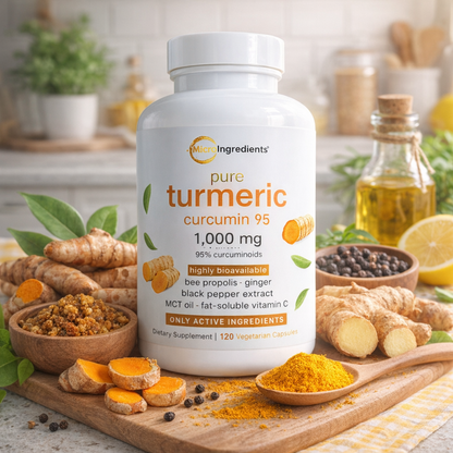 Turmeric Curcumin - ¡El Antiinflamatorio Natural Más Potente!