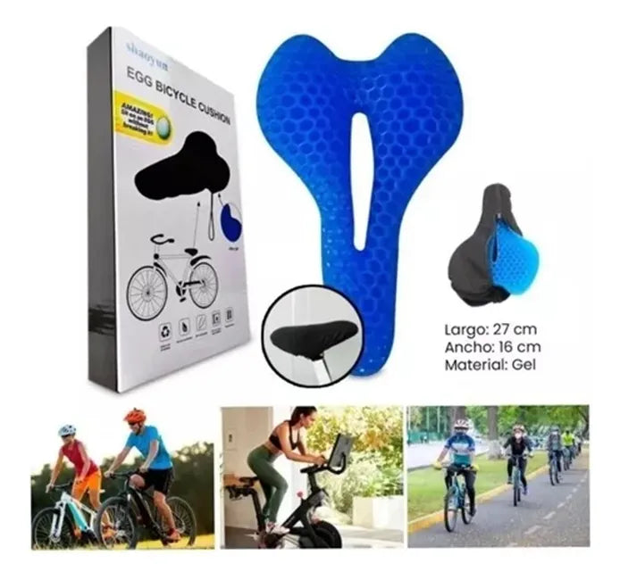 Cojín de Gel Ergonómico acolchado para Bicicleta