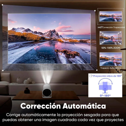 Proyector Portatil Full HD Led HY300 Android TV