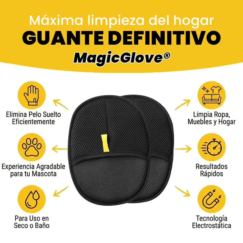 MagicGlove - ¡Guante Elimina Pelos de tu Mascota! OFERTA 2x $27.990